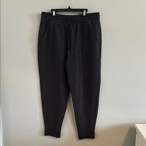 DSG Black Track Pants with Relaxed Fit